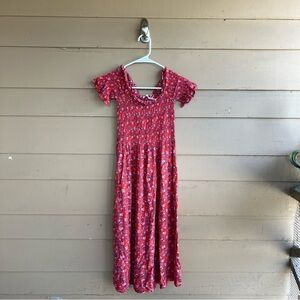 Urban Outfitters Kimchi Blue Floral Midi Dress - Size S Feminine